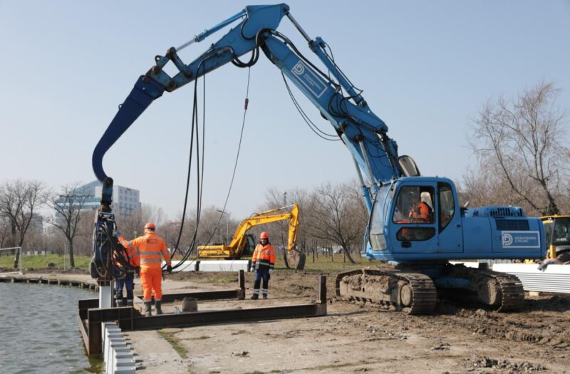 Malurile Lacului Tăbăcărie intră în reabilitare. Promenada va fi refăcută