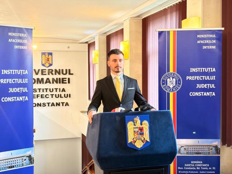 Dumitru Paris a depus jurământul ca subprefect al județului Constanța