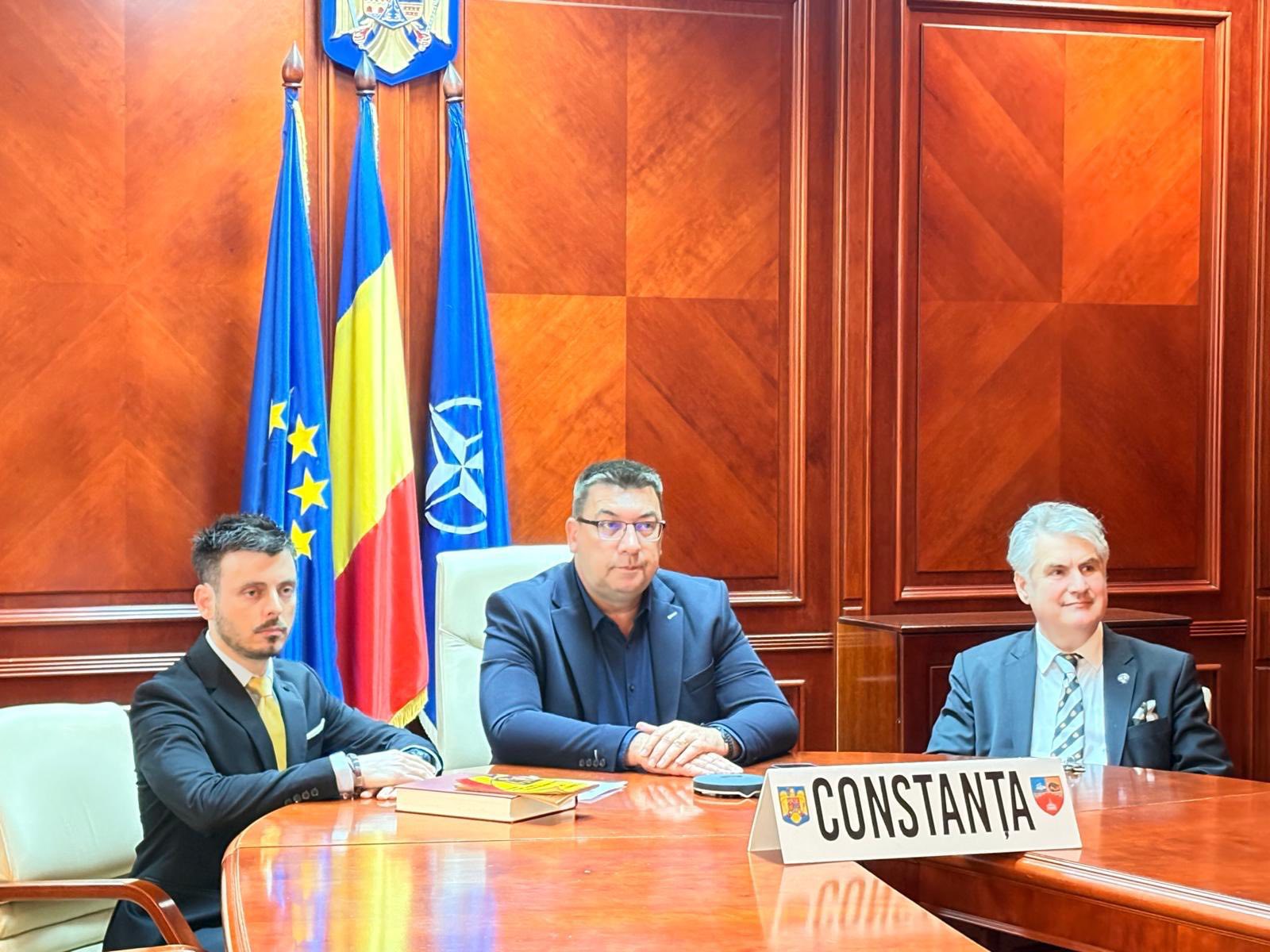 Dumitru Paris a depus jurământul ca subprefect al județului Constanța