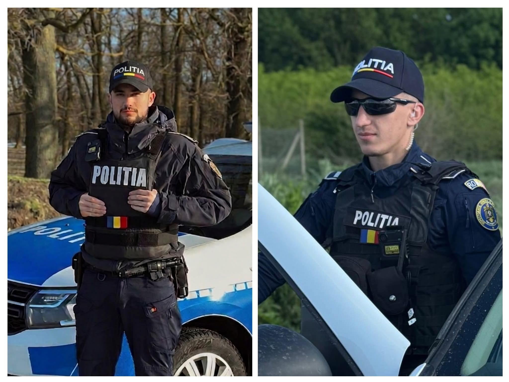 Cursă periculoasă în miez de noapte: tânăr, prins după ce a fugit și a abandonat mașina în câmp