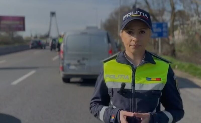 Polițiștii rutieri din Constanța, acțiuni pe principalele artere pentru siguranța traficului