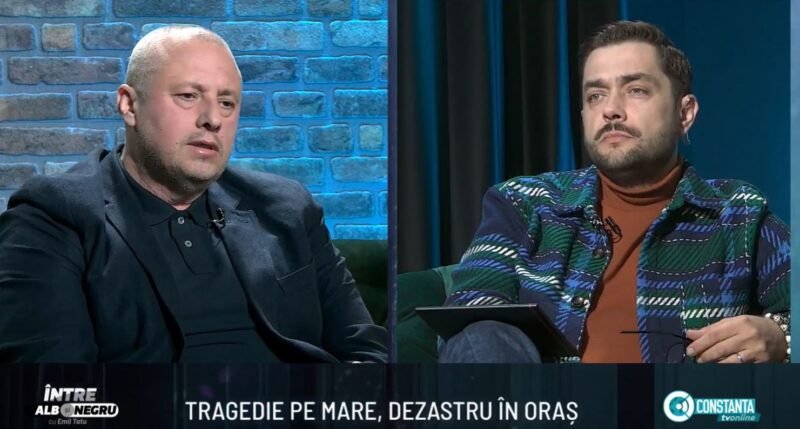 LIVE Laurențiu Mironescu, la emisiunea „Între alb și negru”, despre tragedia remorcherului „Astana”
