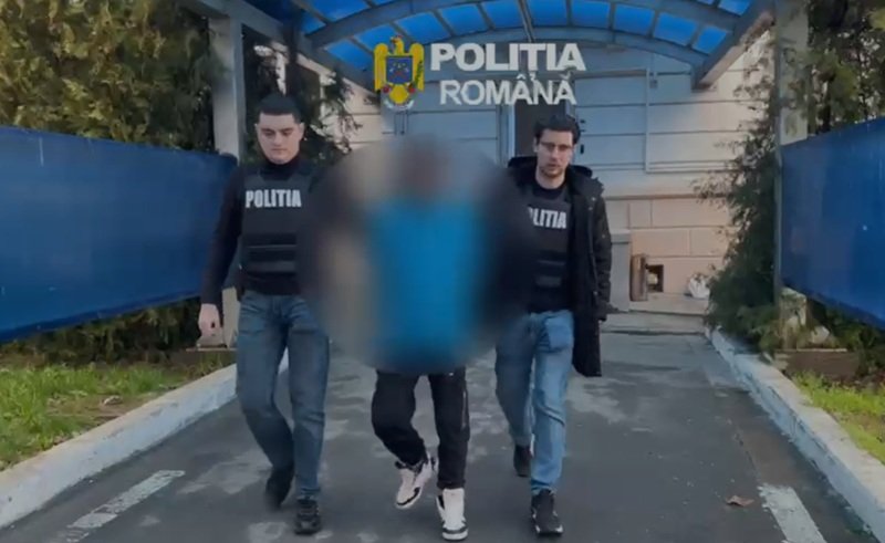 Bărbat reținut la Constanța după ce a distrus mai multe autoturisme