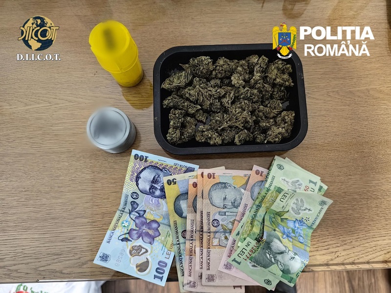 Rețea de trafic de droguri, destructurată la Constanța. Cinci persoane cercetate de DIICOT