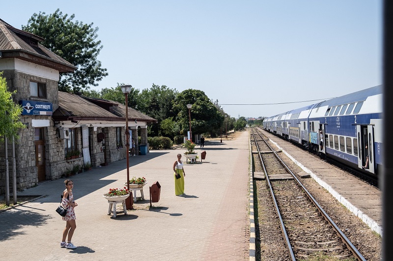 Anunț de la CFR. Circulația trenurilor pe ruta Constanța – Mangalia se reia de la 30 aprilie