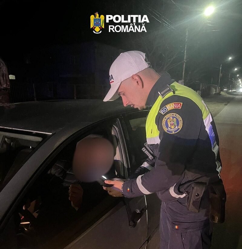 Patru șoferi din Constanța, prinși beți la volan, anchetați penal. Peste 1.000 de testări efectuate de polițiști