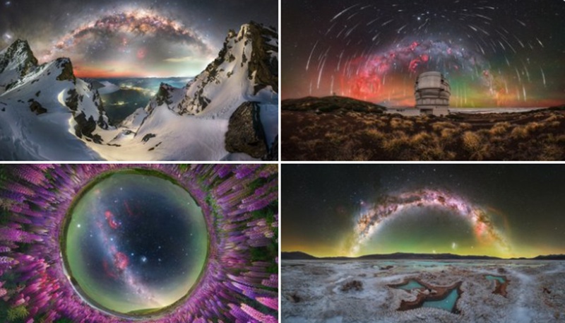 Imagini uluitoare din Univers! Cele mai impresionante imagini ale Căii Lactee