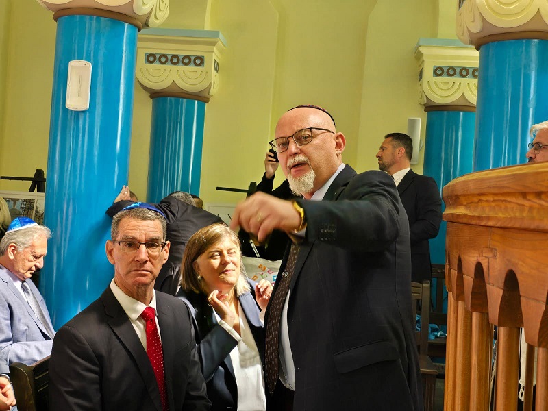 Sinagoga Mare din Constanța, redeschisă după ani de degradare. Moment simbolic pentru comunitatea dobrogeană