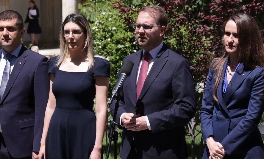 Dominic Fritz, după consultările cu Nicușor Dan: Dacă PSD găseşte o majoritate, noi vom intra în Opoziţie.