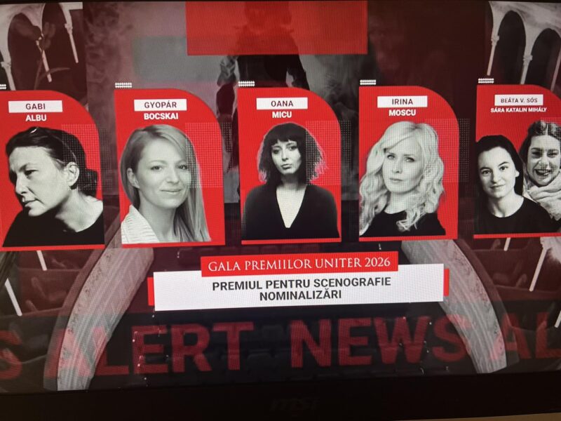 Teatrul de Stat Constanța, premiat la Gala UNITER 2026. Scenografa Oana Micu a câștigat trofeul pentru „Cea mai bună scenografie”