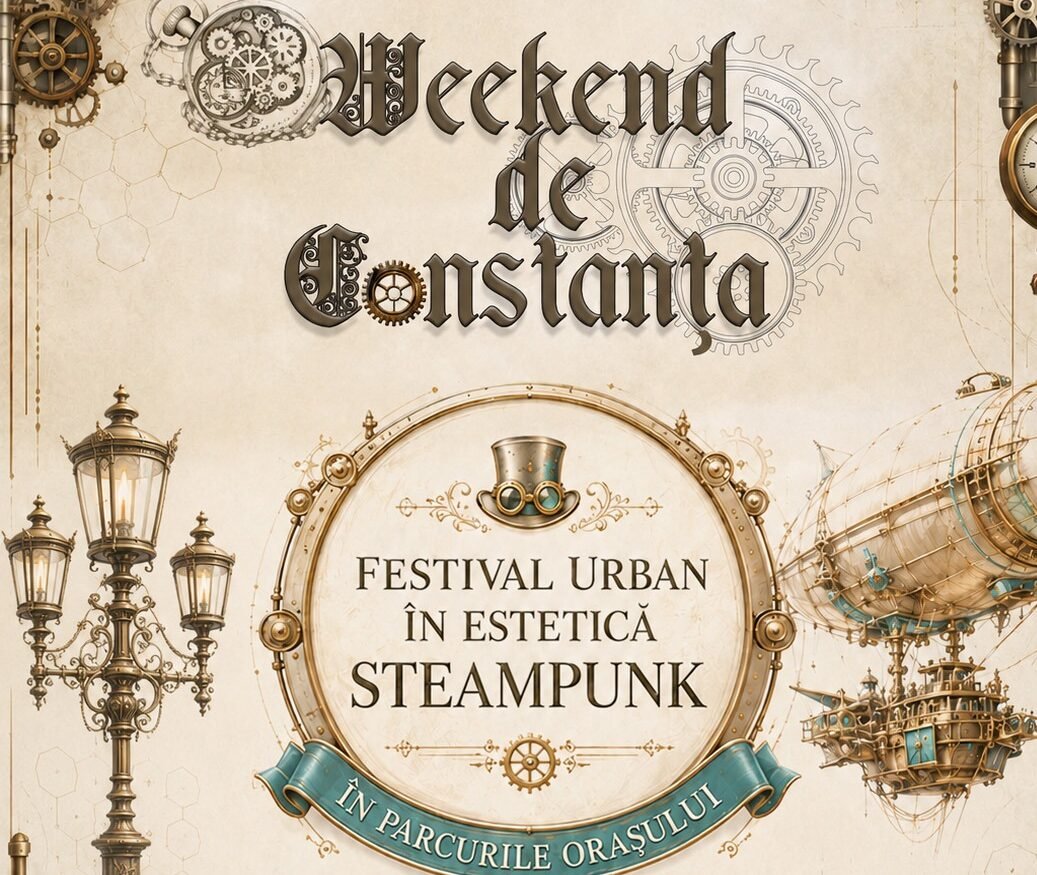 Festivalul „Weekend de Constanța” începe pe 19 iunie. Parcurile orașului vor găzdui evenimente cu tematică steampunk