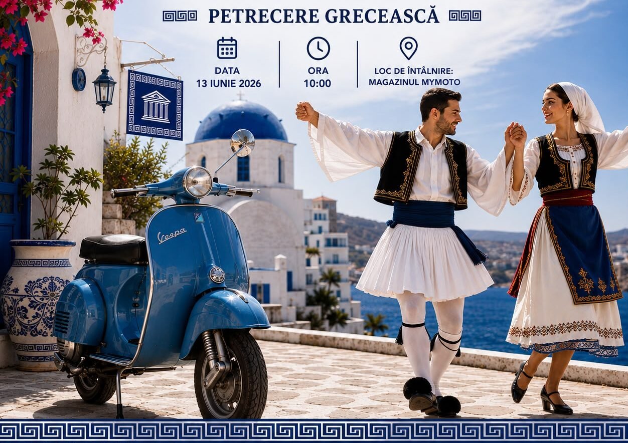 Deschiderea de Sezon Vespa pe Litoral 2026, în Constanța. Evenimentul cuprinde și o paradă a scuterelor pe principalele artere ale orașului