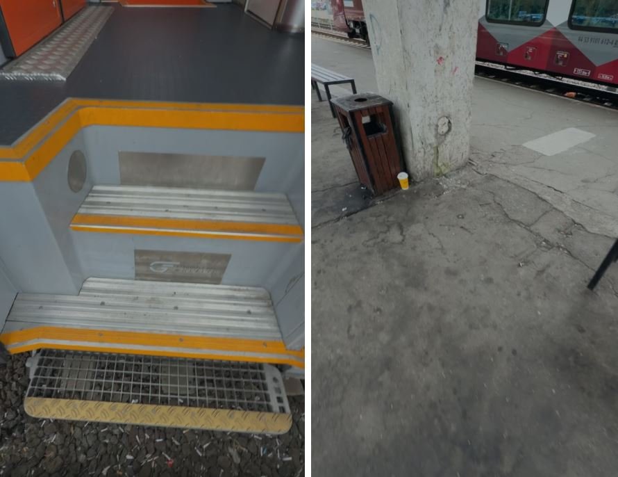 Gara Constanța, sub lupa inspectorilor: mizerie, degradare și probleme care persistă