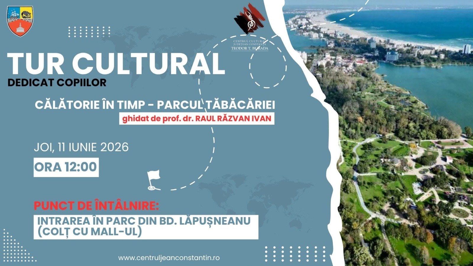 Călătorie în timp prin Parcul Tăbăcăriei – un tur cultural pe înțelesul copiilor