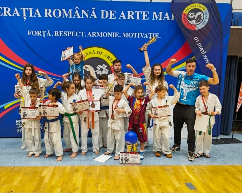 CSO Ovidiu, 11 medalii și locul 5 la Ashihara Karate Romanian Open 2026