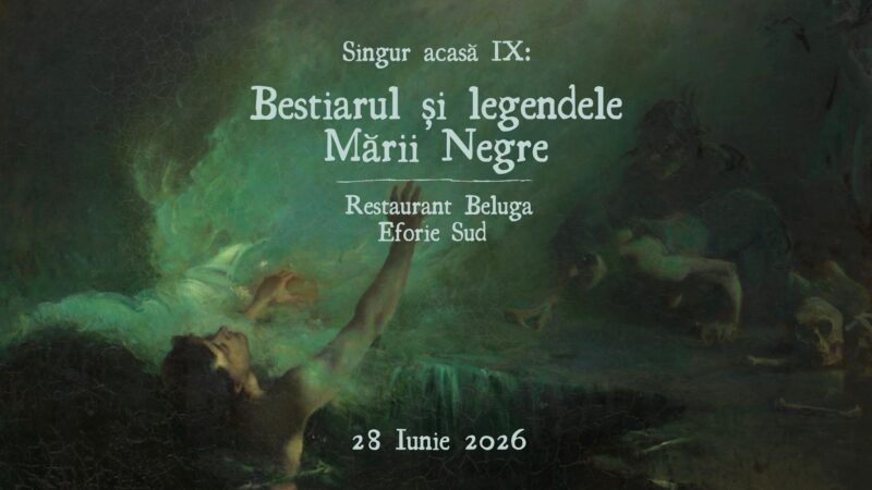 „Bestiarul și legendele Mării Negre” — un meniu de concept despre mare, memorie, sare și ingredient local