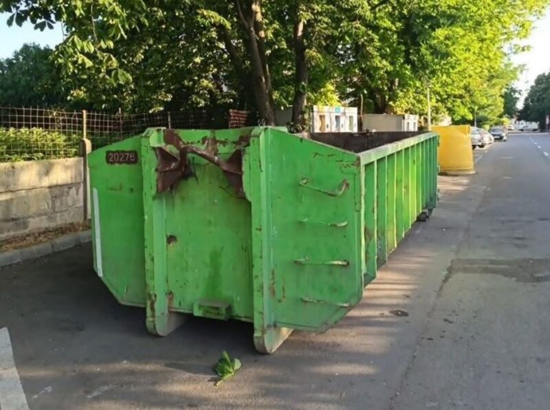 Containerele Polaris pentru deșeuri voluminoase, amplasate în cartierul Brătianu. Ce obiecte pot fi depozitate