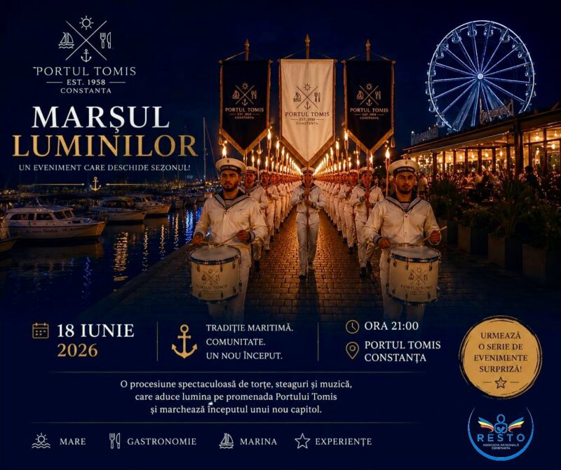 „Marșul Luminilor” marchează începutul unei noi etape pentru Portul Turistic Tomis