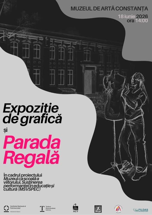 Parada Regală, la Muzeul de Artă Constanța. Elevii Colegiului „Regina Maria” transformă moda în artă