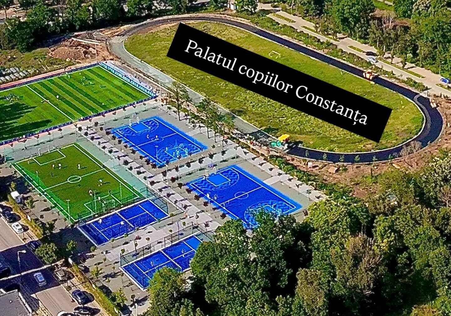 Un vis pentru copiii Constanței prinde contur! Pista de atletism de la Palatul Copiilor, aproape finalizată