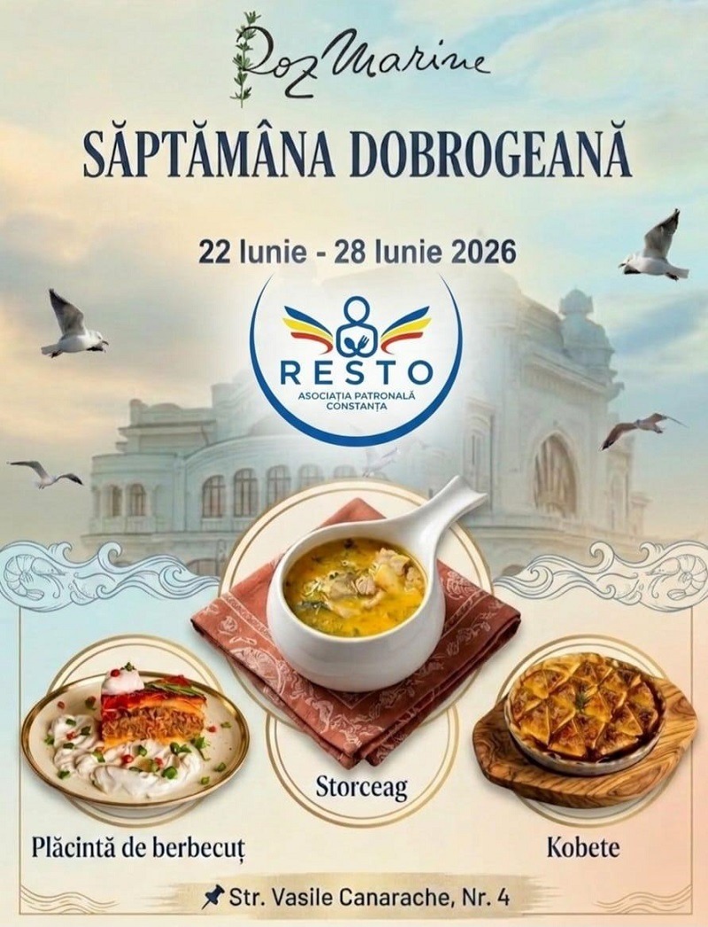 Prima ediție a Săptămânii Gastronomice Dobrogene, lansată la Constanța
