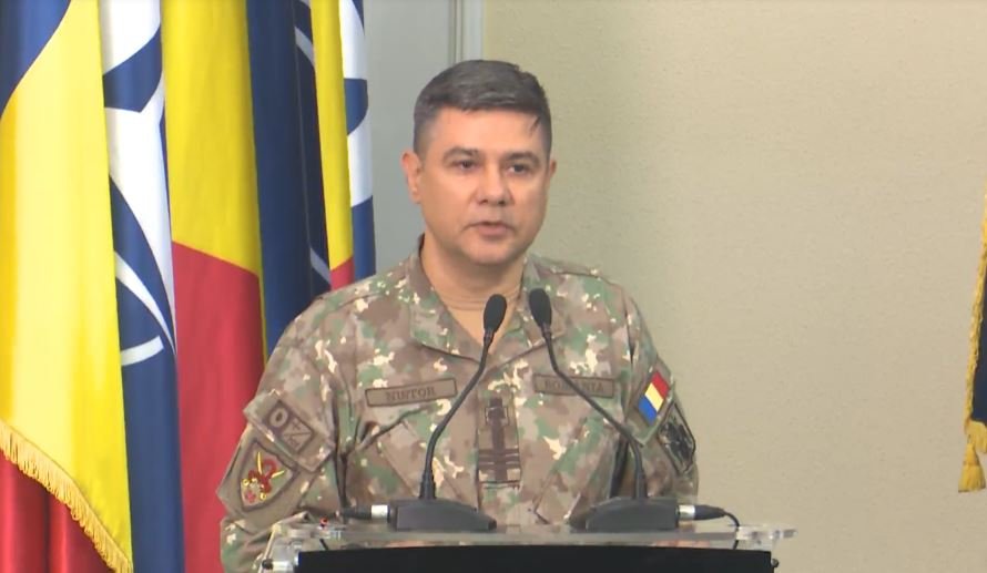 MApN, despre drona doborâtă de un F-16 în România: „Nu a fost pe direcția bazei aeriene de la Fetești”