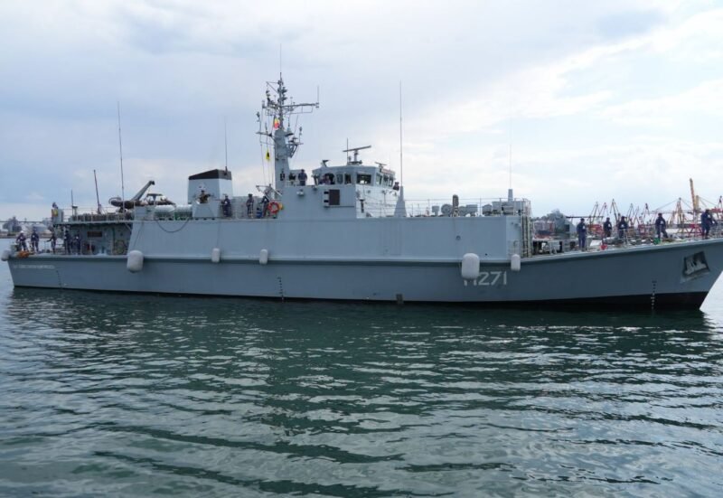 Vânătorul de mine M271 „Cpt. Constantin Dumitrescu” a revenit în Portul Militar Constanța după misiunea MCM Black Sea TG