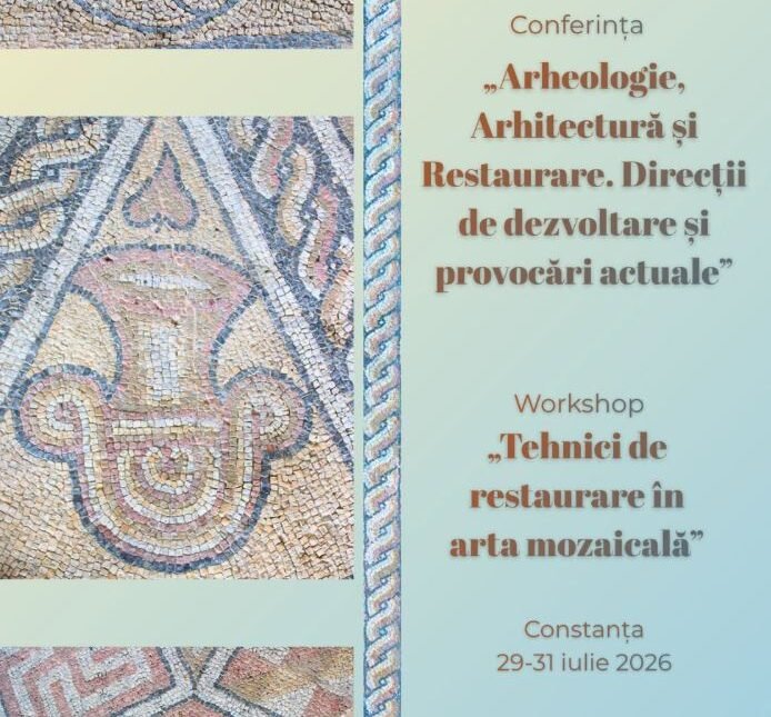 Trei zile dedicate patrimoniului la Constanța. Conferință și workshop la Edificiul Roman cu Mozaic