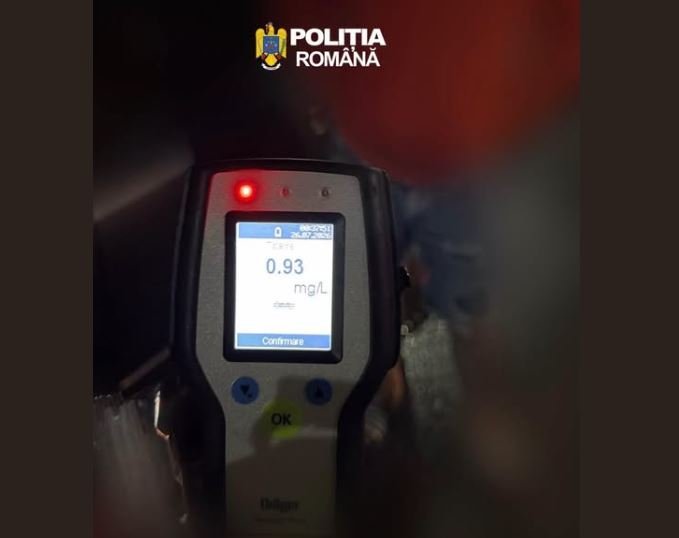 Șofer băut și cu permisul suspendat, prins la volan în Mangalia