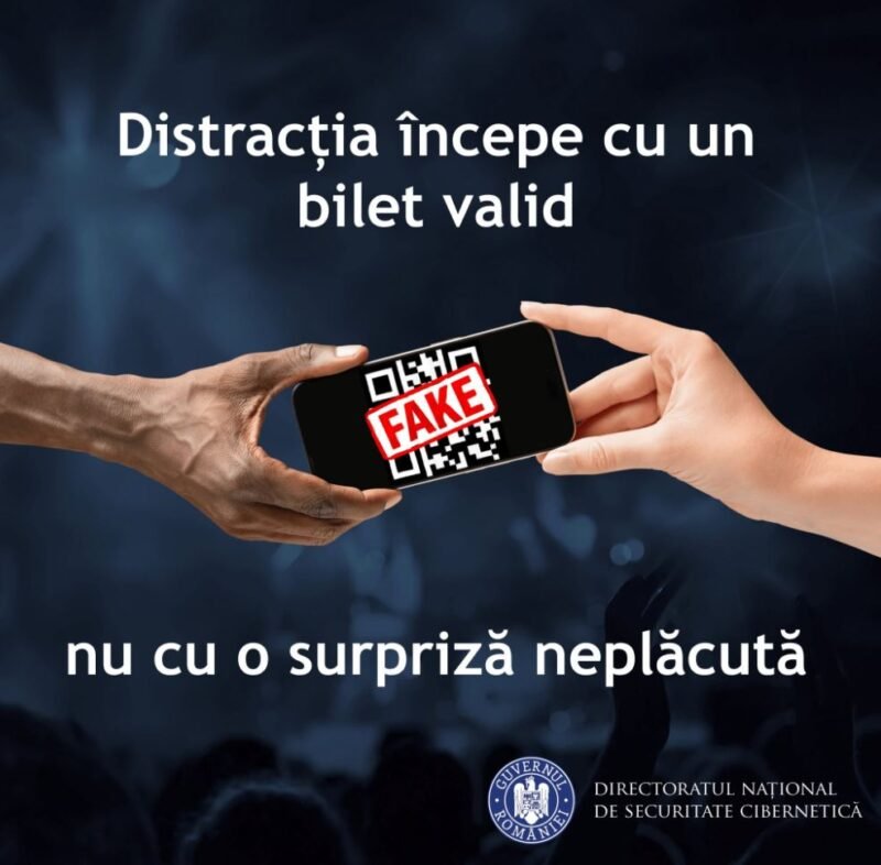 Cum să eviți fraudele cu bilete la festivaluri. Recomandările DNSC