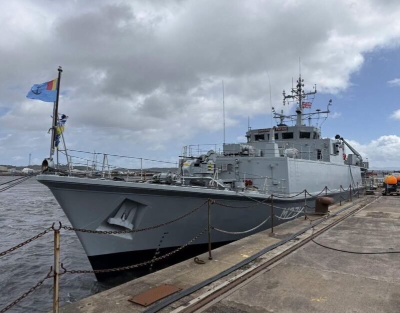 Forțele Navale Române intră într-o nouă misiune de securitate în Marea Neagră