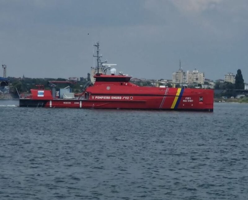 IGSU explică de ce navele multirol de la ISU Constanța nu au intervenit la incendiul navei din Marea Neagră