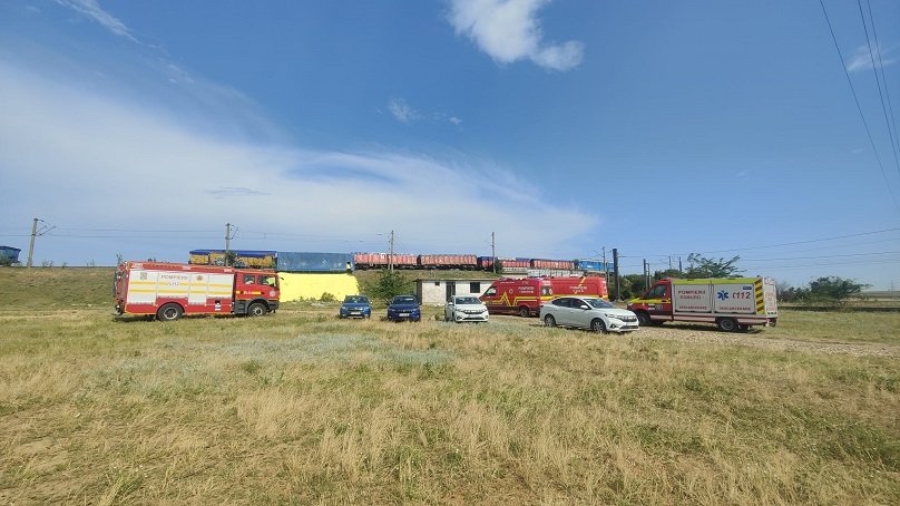 CFR explică accidentul din stația CF Palas. Patru vagoane cu sulf au derait de pe șine