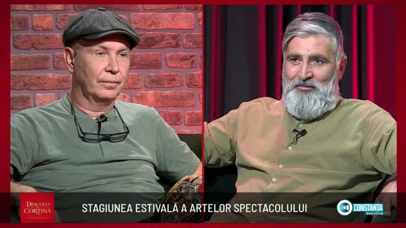 Stagiunea estivală a artelor spectacolului – 2026 (3), „Dincolo de cortină” cu Dan Cojocaru