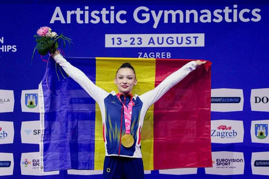 Aur pentru România la Zagreb! Aniela Tudor, campioană europeană la sărituri
