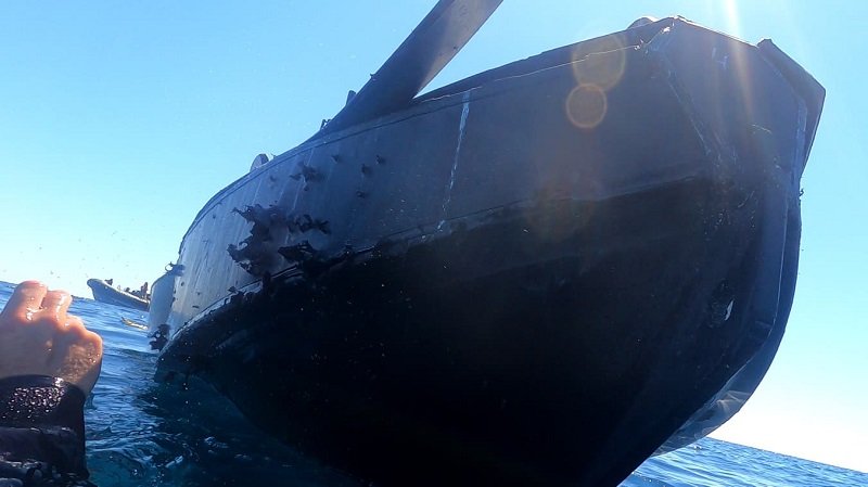 Filmul intervenției de la Neptun Deep. Oamenii în uniformă din spatele pericolului. Scafandrii și-au riscat viața pentru a distruge drona cu explozibil