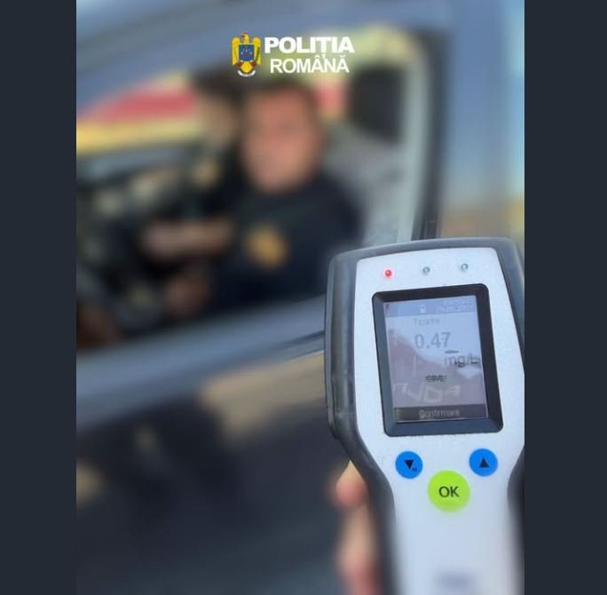 Peste 1.000 de șoferi, testați pentru alcool în județul Constanța. 14 permise au fost reținute