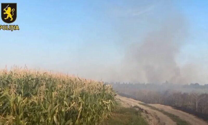 Dronă prăbușită în Republica Moldova. Spațiul aerian a fost închis temporar