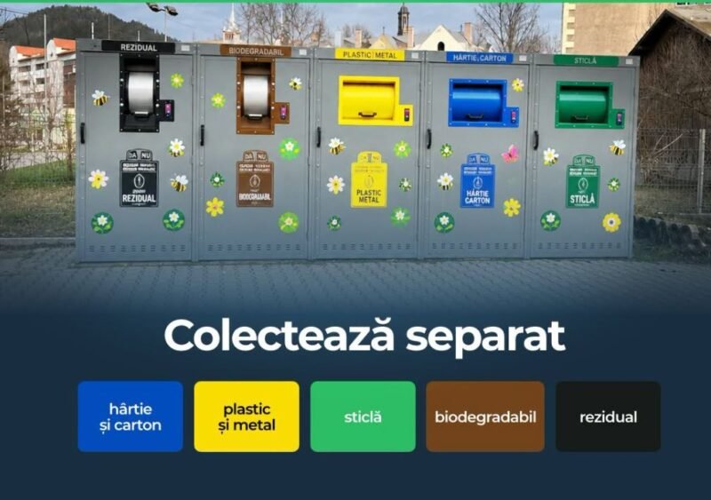 Se schimbă colectarea deșeurilor în România. Peste 5.000 de insule ecologice au fost finalizate