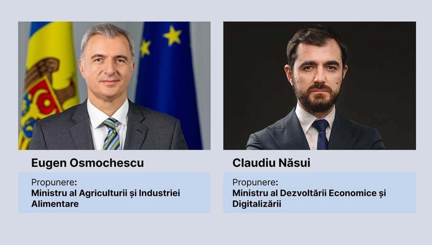 Republica Moldova: Deputatul USR Claudiu Năsui, propus de premierul Tofan ca ministru al Dezvoltării Economice