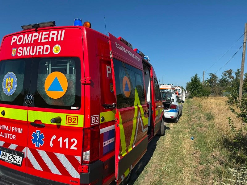 Accidente în lanț la Tariverde. Două evenimente rutiere în aceeași zi