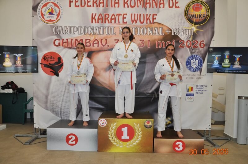 Performanță pentru o elevă de la Liceul „Ovidius”. Bogdana Zus, șapte medalii la competițiile internaționale și naționale de karate