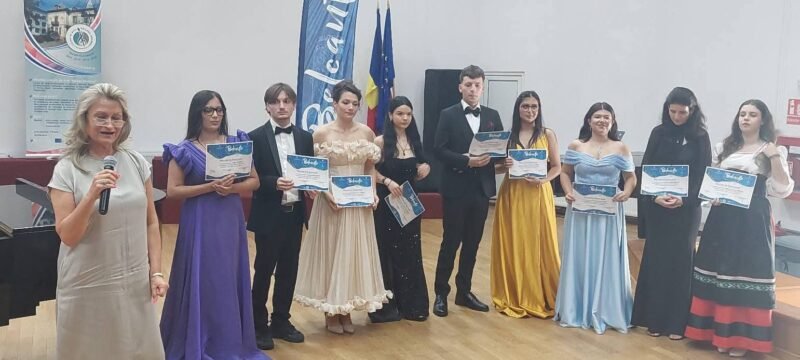Andrei Rădulescu, elev la Colegiul „Regina Maria” din Constanța, premiat la Festivalul „Belcanto”