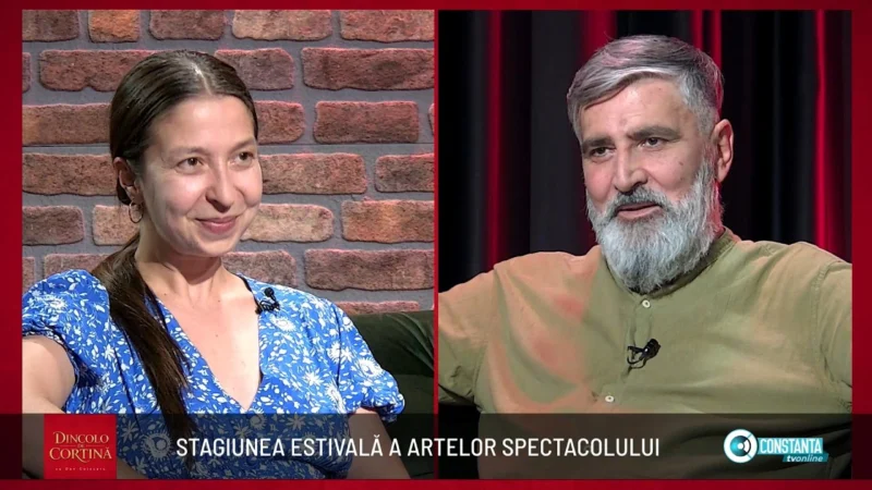 Stagiunea estivală a artelor spectacolului – 2026 (4), „Dincolo de cortină” cu Dan Cojocaru