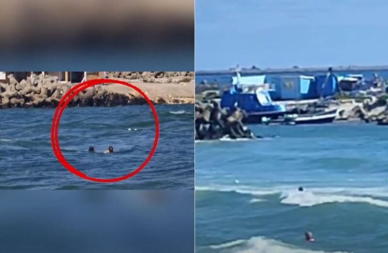 Au ignorat steagul roșu. Trei femei, la un pas de tragedie pe plaja din Eforie