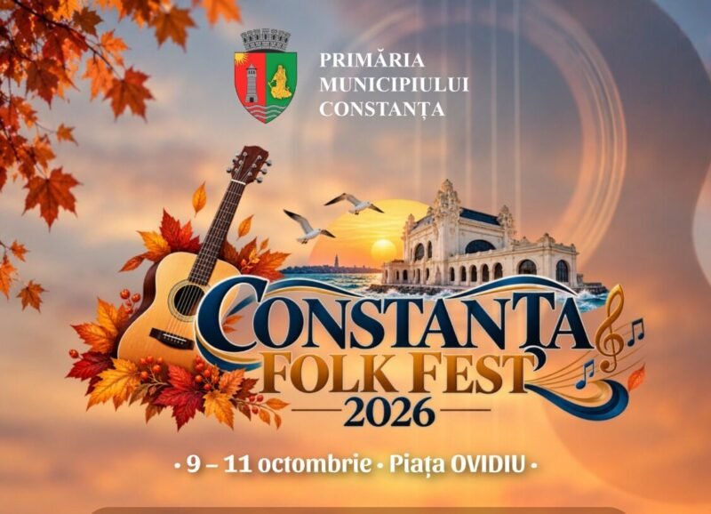 Trei seri de folk în Piața Ovidiu: artiști de legendă vin la Constanța. Accesul este liber