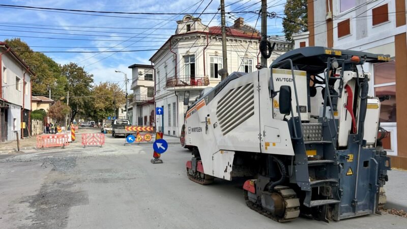 Restricții de circulație pe o stradă din Constanța