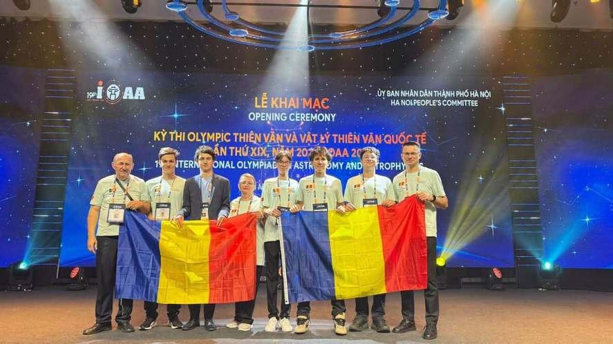 Trei medalii de aur şi două de argint pentru România la Olimpiada Internaţională de Astronomie şi Astrofizică. Au participat 315 concurenţi
