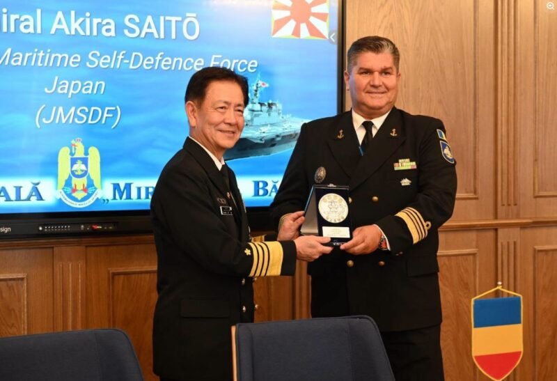 Delegație militară din Japonia, în vizită la Academia Navală din Constanța
