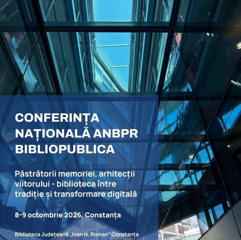Conferința Națională ANBPR BIBLIOPUBLICA, găzduită de Biblioteca Județeană Constanța